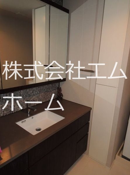 ブリリアタワー名古屋グランスイート 脱衣所　独立洗面台