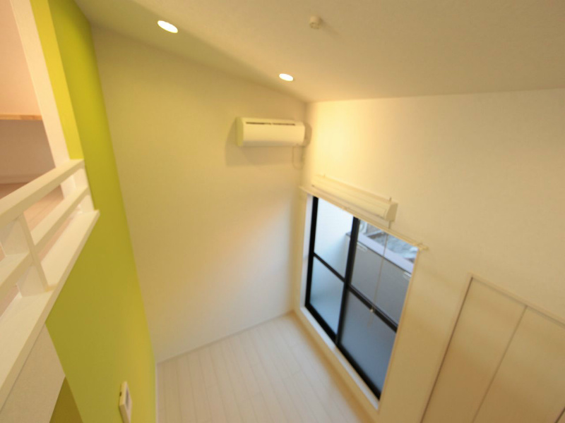 グリーン・ノア 洋室7.8帖　ロフト5.4帖（収納でも部屋でも使えます）