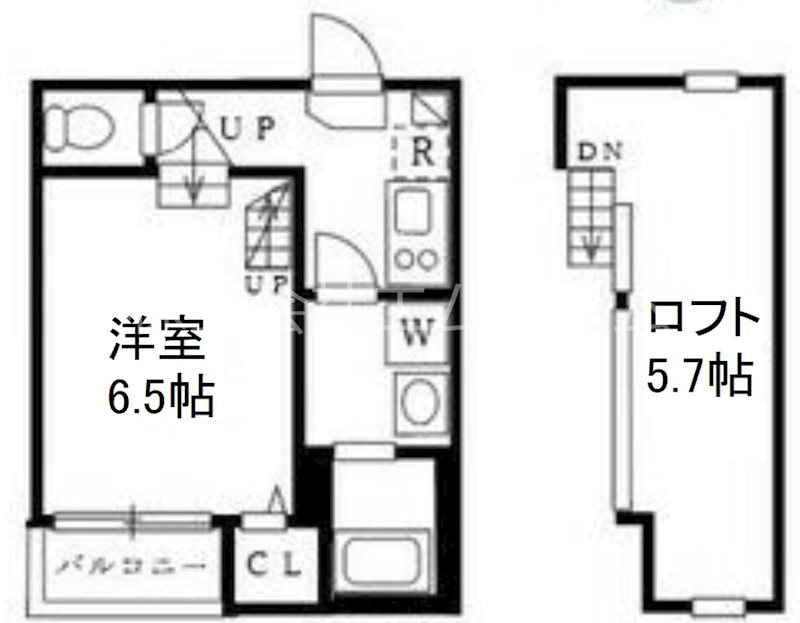 ハーモニーテラス上石川町Ⅱ 間取図