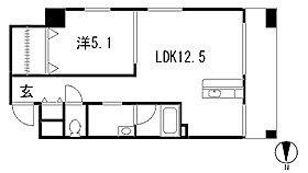 ＳｔａｒＨｅｉｇｈｔｓ（スターハイツ） 間取り　LDK12.5帖　カウンターキッチン付き