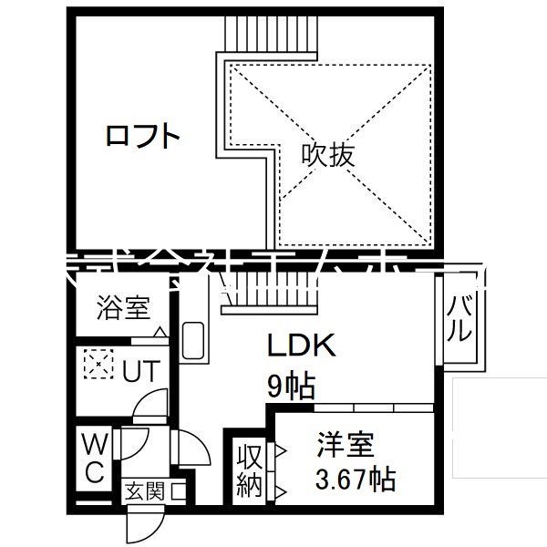 Creo栄生伍番館（クレオ栄生伍番館） 間取図