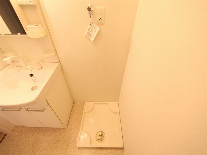 光ＨＯＵＳＥ 脱衣所　室内洗濯機置き場