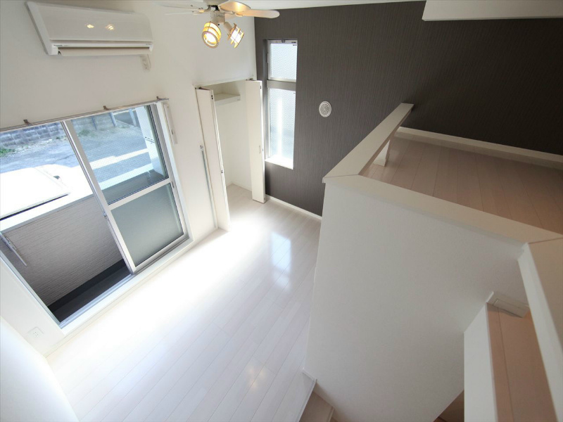 ＳＴＡＧＥ杉栄 洋室6.3帖　上階ロフト6.3帖（収納でも部屋でも使えます）