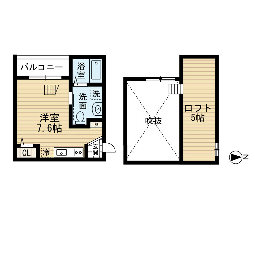 アクアガーデン 間取図