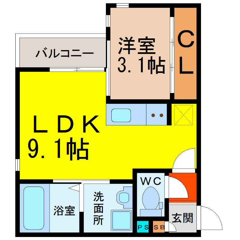 ＧＲＡＮＤＴＩＣ　Ｗａｌｔｚ 間取図