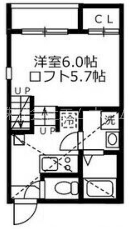 ハーモニーテラス伝馬町 間取図