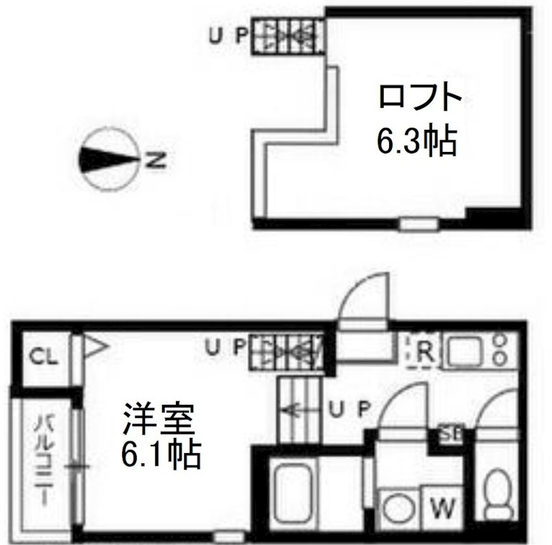 ハーモニーテラス三番町 間取図