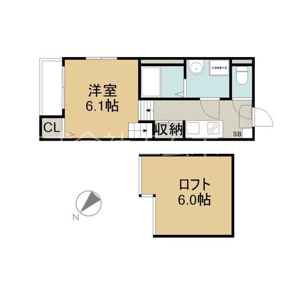 Ｃｌａｓｓｙｇａｒｄｅｎ歌里（クラッシーガーデンウタサト） 間取図
