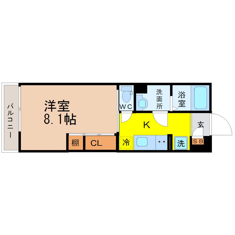 リブリ・Garden Quartz 間取図