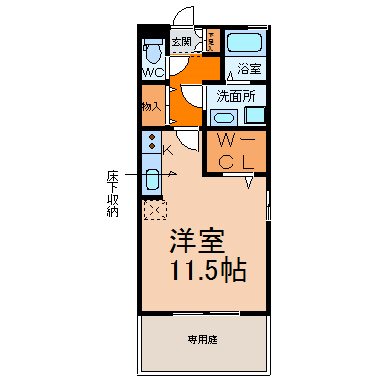 アンフィニドミール 間取図