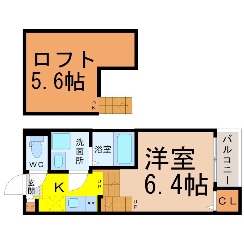 Eternal Court TSURUMAI（エターナルコートツルマイ） 間取図