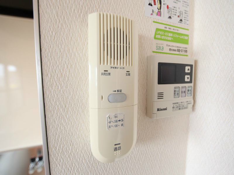 プリミエール八幡 インターホン
