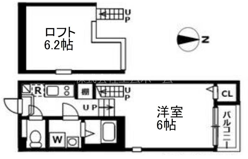 ハーモニーテラス草薙町Ⅱ 間取図