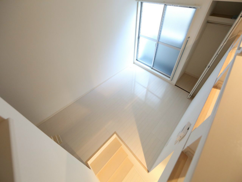 ファンタジアン名駅西 洋室6.2帖　上階ロフト6帖（収納でもお部屋でも使えます）