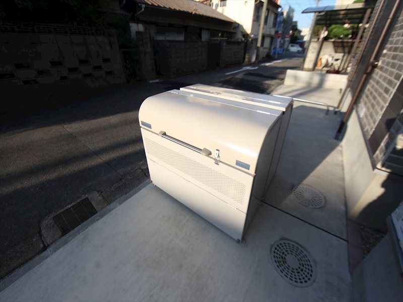 ハーモニーテラス志賀町 敷地内ゴミ置き場