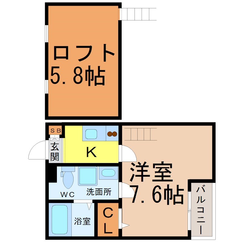 ラピネスコート 間取図