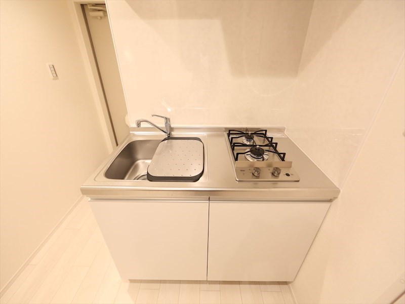 ウィングＭＫ桜山 システムキッチン（ガス2口コンロ付）　同仕様写真