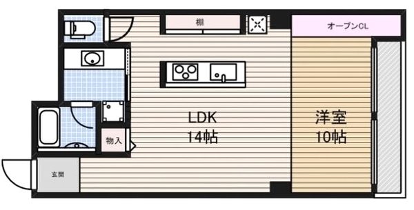 パラシオン覚王山 間取図