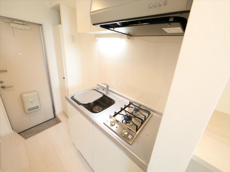 グランシャリオ システムキッチン（ガス2口）冷蔵庫・レンジ等ご用意できます