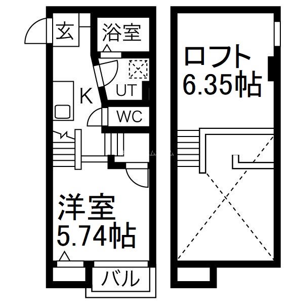 Ｇｒａｚ名古屋駅北（グラーツ名古屋駅北） 間取図　光インターネット無料　家具家電ご用意できます