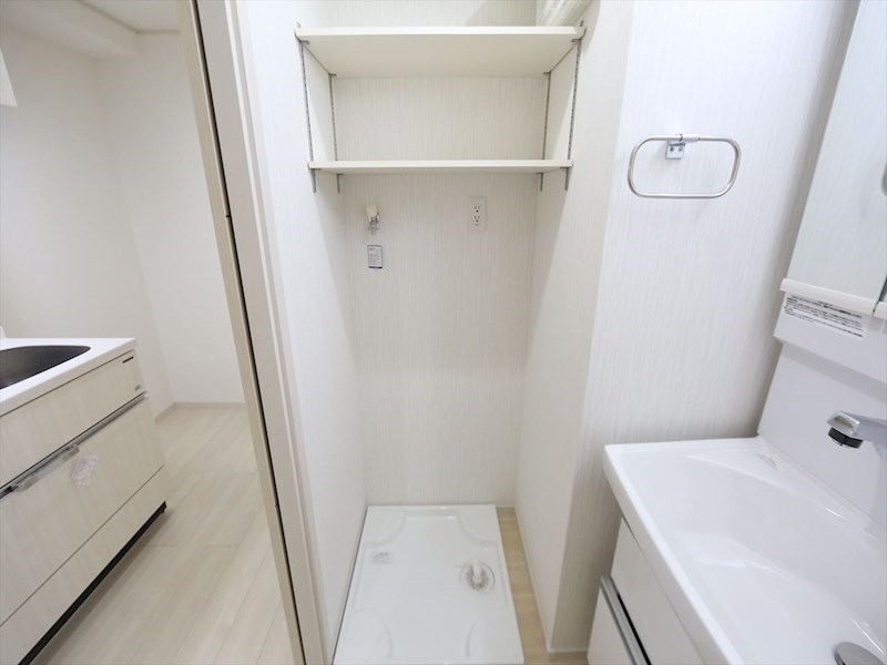 アスピラシオン尾頭橋 脱衣所　室内洗濯機置き場