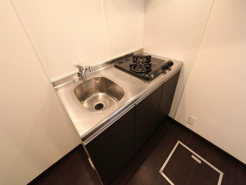 アプローズ  システムキッチン（ガス2口）冷蔵庫・レンジ等ご用意できます