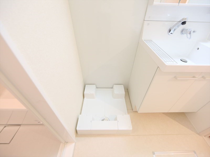 金山アイサンメゾン 脱衣所　室内洗濯機置き場