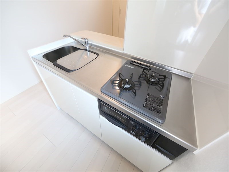 ハーモニーアスカ システムキッチン（ガス2口コンログリル付）カウンターキッチン