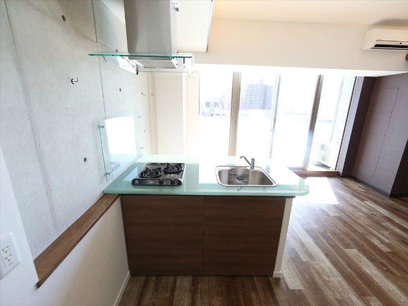ＩＺ－Ｒｅｓｉｄｅｎｃｅ システムキッチン（ガス2口コンロ付）カウンターキッチン