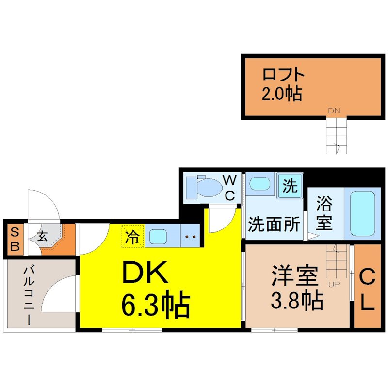 ホワイトベースⅡ  間取図