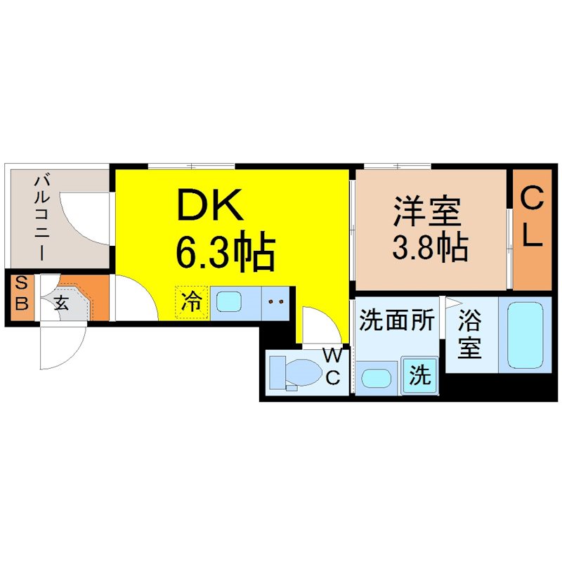 ホワイトベースⅡ  間取図