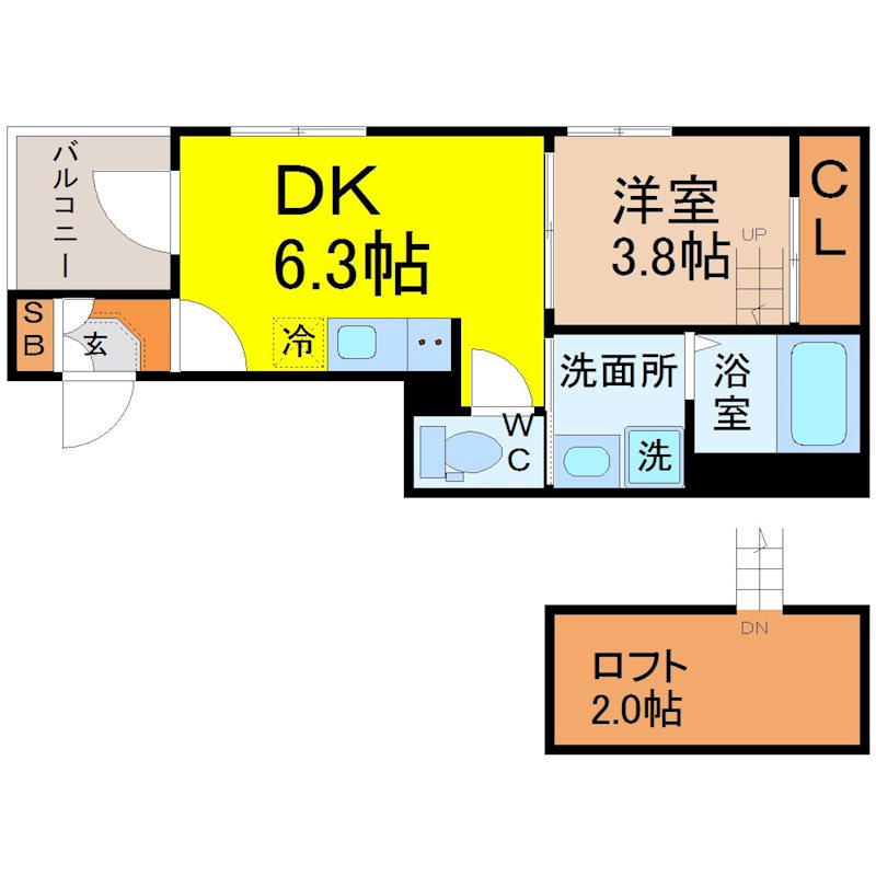 ホワイトベースⅡ  間取図
