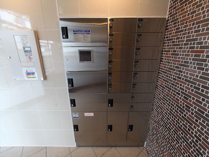アイハウス 宅配ＢＯＸ完備