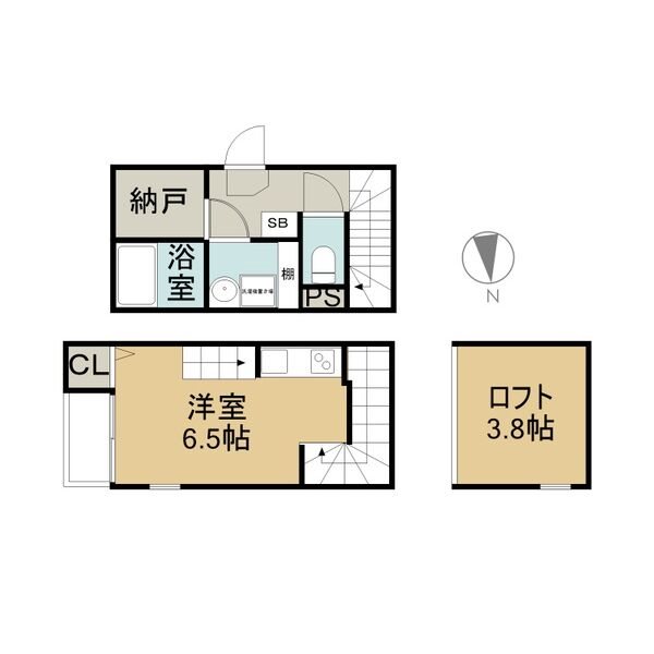 Arbre志賀本通 間取図