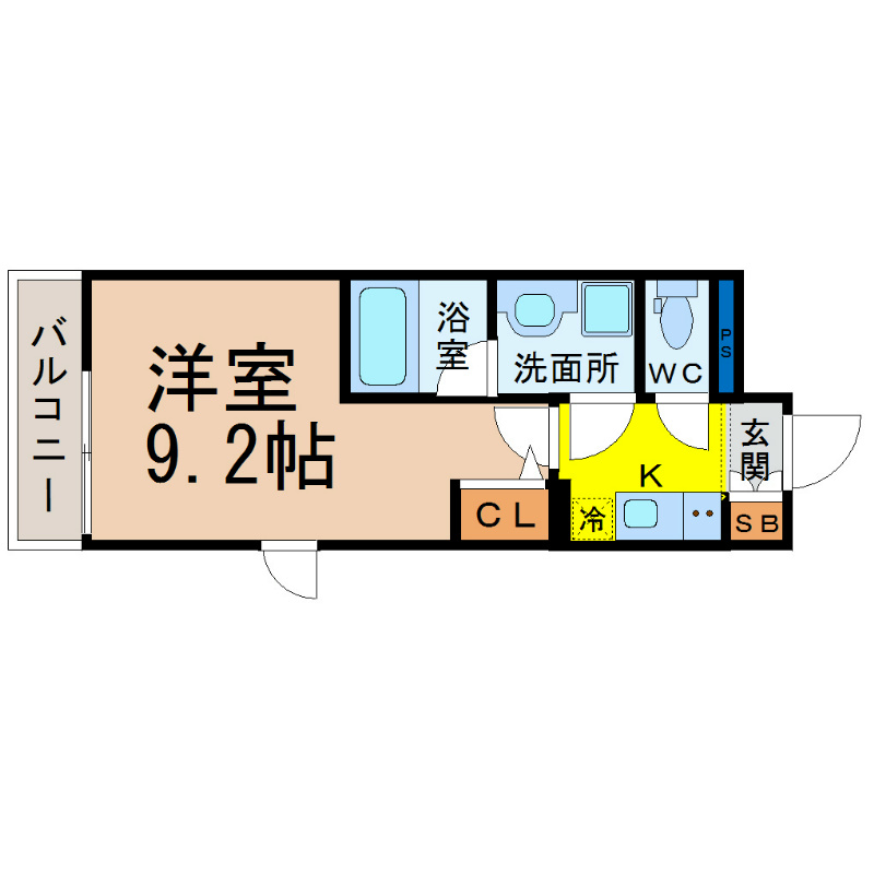 ＣＯＺＹ大曽根 間取図