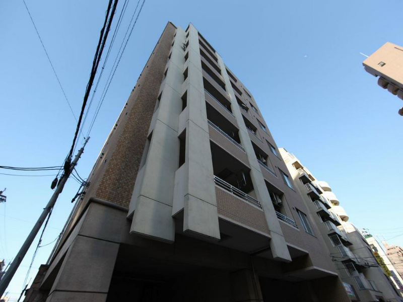 スリーウェイ金山 外観　オートロック付　ペット足洗い場有