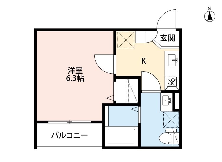 ＣＲＡＳＴＩＮＥ上飯田南町1丁目 間取図