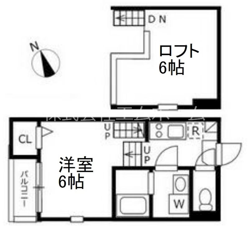 ルピナス烏森 間取図