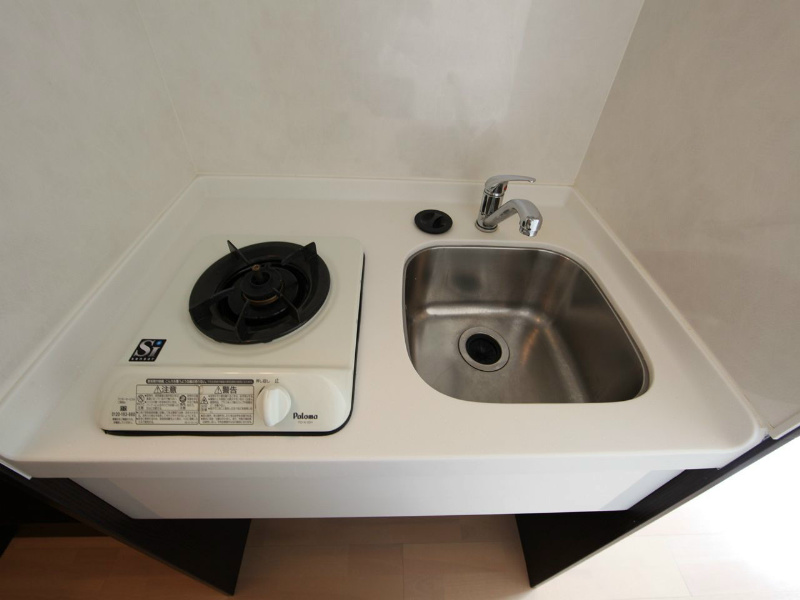 リンデンバウムＪ６  Ｂ棟 キッチン（ガス1口コンロ付）冷蔵庫ご用意できます