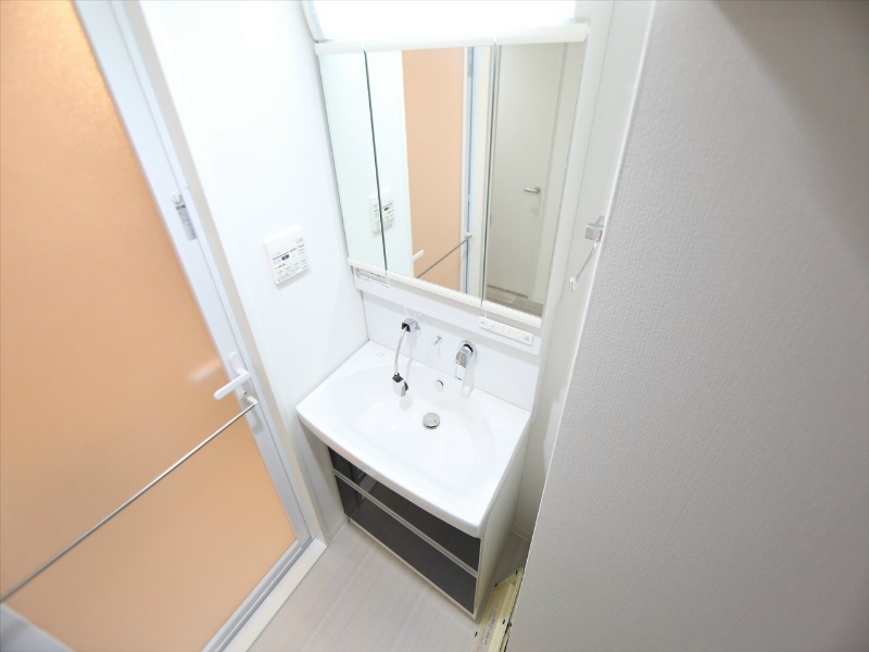 カサグランデ 脱衣所　シャンプードレッサー　室内洗濯機置場
