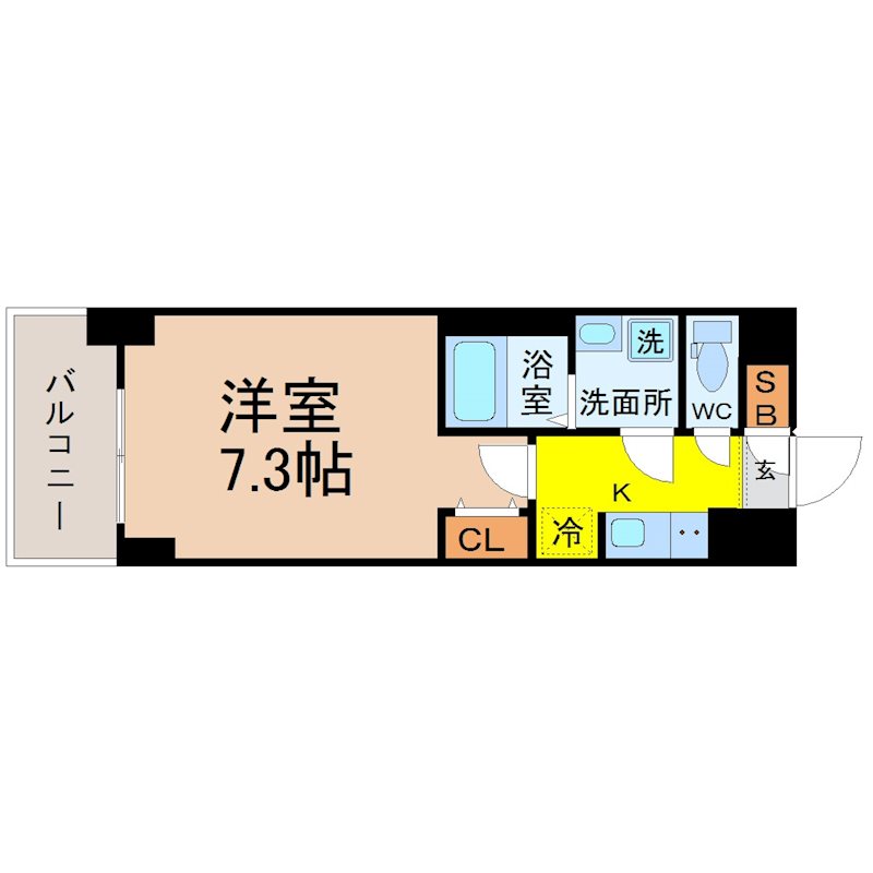 S-RESIDENCE志賀本通North 間取図