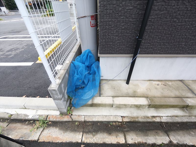 シティハウス本陣 敷地内ゴミ捨て場