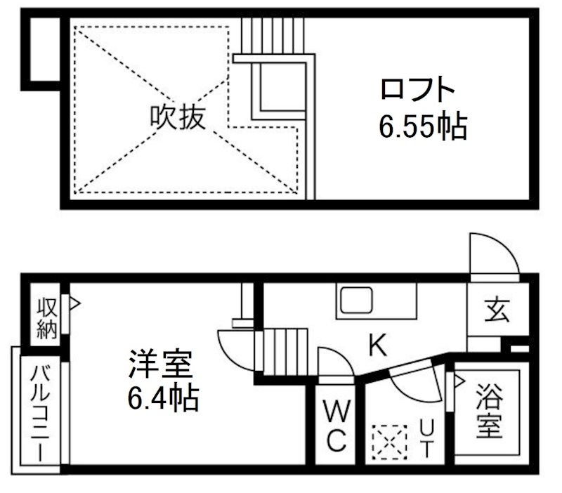 Creo日比野弐番館（クレオ日比野弐番館） 間取図