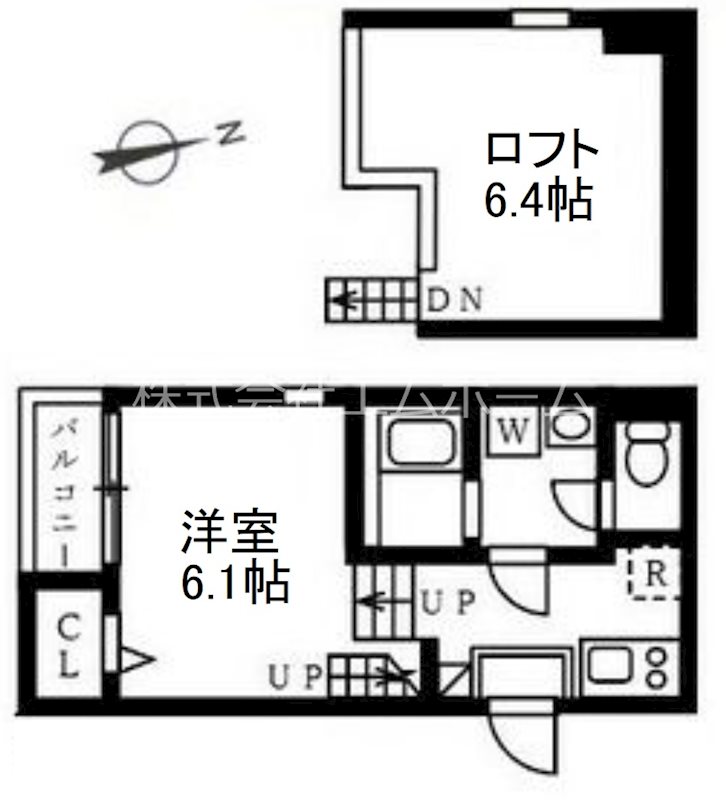 ハーモニーテラス七番町 間取図