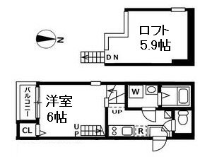 ハーモニーテラス石田町 間取図