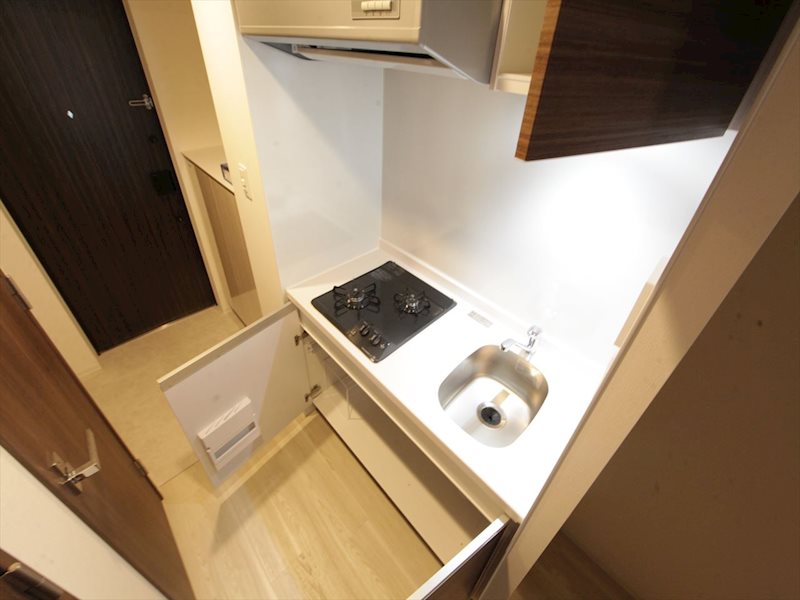 S-RESIDENCE大曽根駅前 システムキッチン（ガス2口コンロ付）
