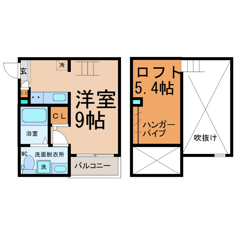 スワンコート 間取図