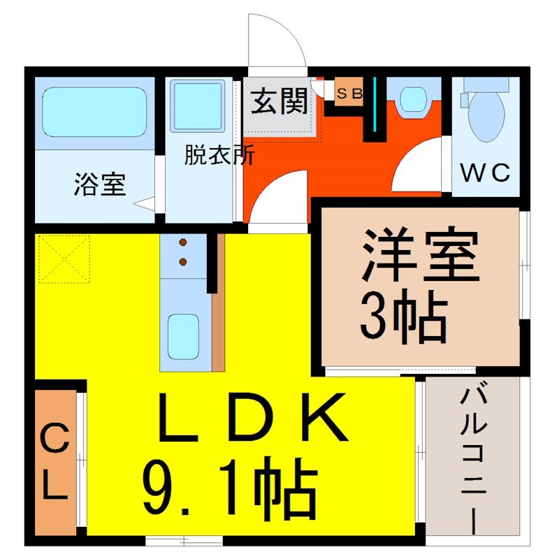ＲＥＧＡＬＥＳＴ浅間町 間取図