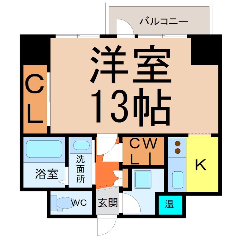セントレイクセレブ徳川 間取図