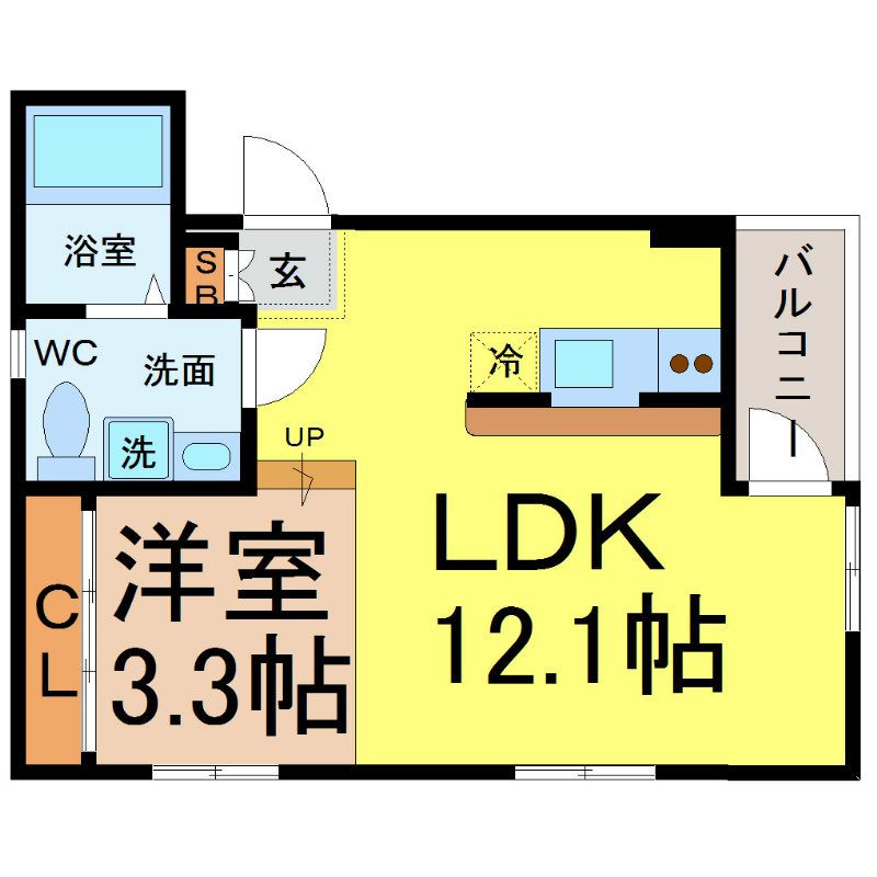 プライムローズ 間取図